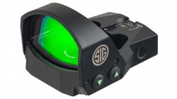 Sig Sauer Romeo1 Reflex Sight, 1x30mm, 6 MOA Red Dot, 1.0 MOA Adjustable, Black, Medium, SOR11600-02